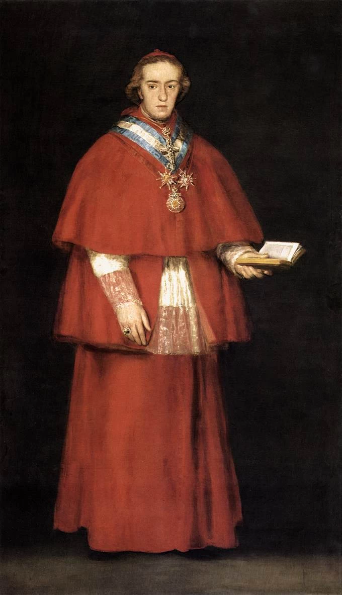 Ritratto di Cardinal Luís María de Borbón y Vallabriga - Museu de Arte, São Paulo